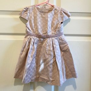 Gucci Toddler GG Dress Dusty Pink Size 18/24 Months